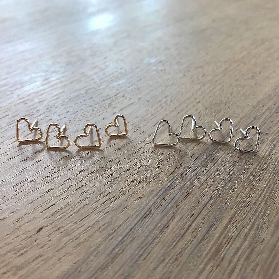 Herz Ohrstecker Herz Ohrstecker von tianam