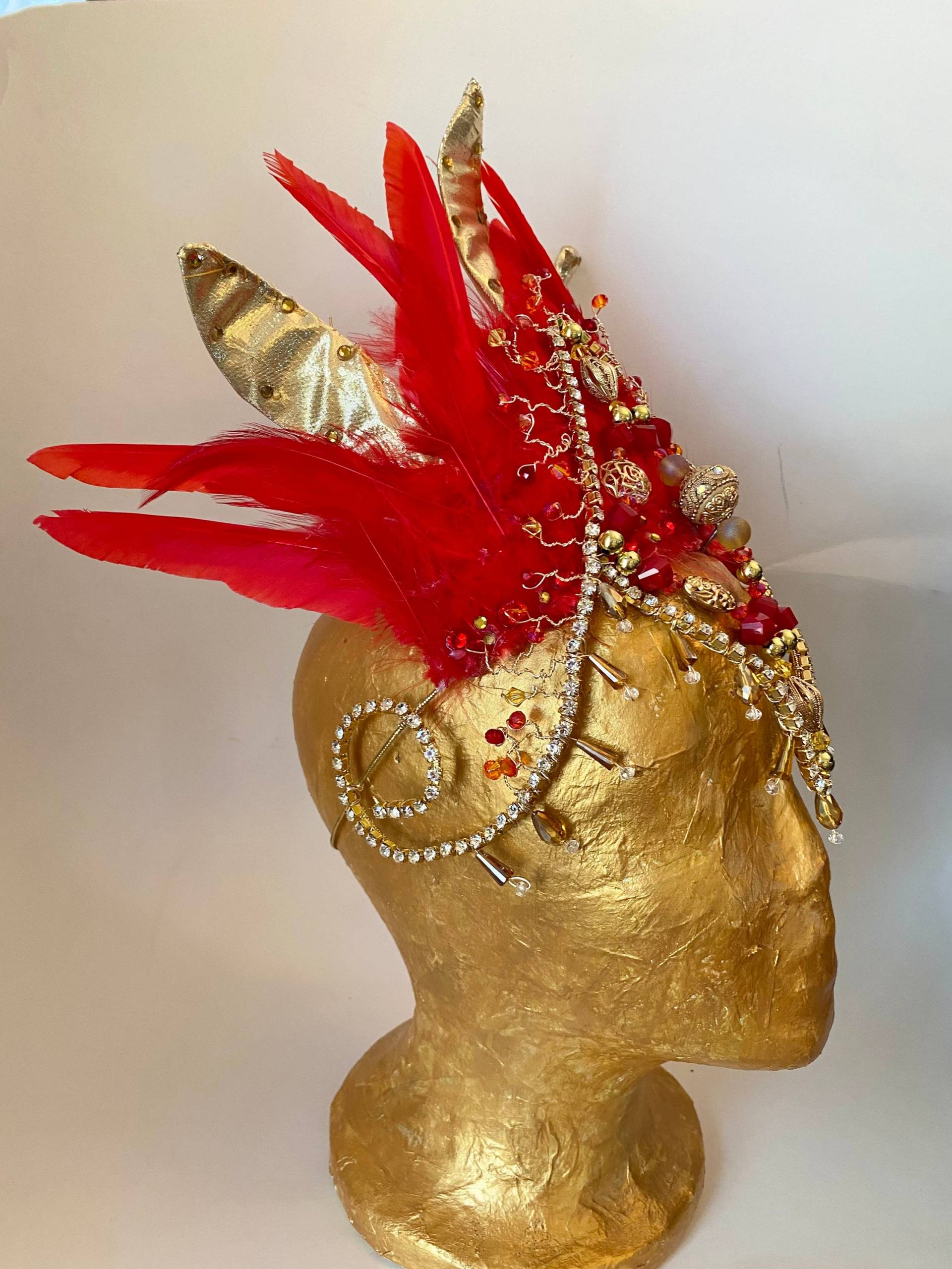 The Ancient Firebird, Firebird Ballett, Headpiece The Ancient Firebird, Firebird Ballett, Headpiece von tiarasbyjill