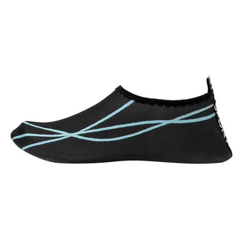 ticticlily Badeschuhe Damen Slip on Barfußschuhe Breathable Badelatschen Leicht Barfuss Schuhe Wasserschuhe für Beach Pool Surfen Yoga C3 Grün 36/37 EU von ticticlily