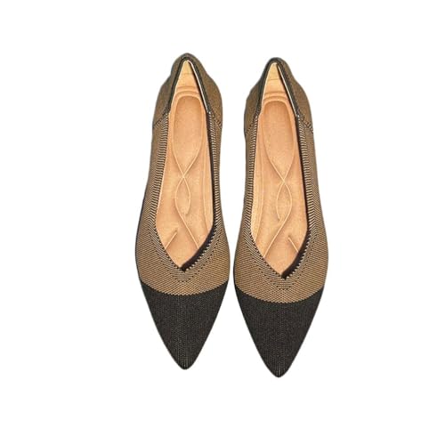 ticticlily Damen Ballerinas Slip On Knit Kleid Schuhe Pumps Schuhe Spitze Zehe Ballett Flach Strickkleid Schuhe C1 42 EU ticticlily Damen Ballerinas Slip On Knit Kleid Schuhe Pumps Schuhe Spitze Zehe Ballett Flach Strickkleid Schuhe C1 42 EU von ticticlily