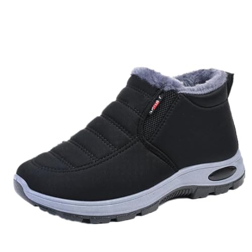 ticticlily Damen Schneestiefel Winter Warm Gefüttert Outdoor Stiefelette Schlupfstiefel Winterschuhe A Schwarz 40 EU ticticlily Damen Schneestiefel Winter Warm Gefüttert Outdoor Stiefelette Schlupfstiefel Winterschuhe A Schwarz 40 EU von ticticlily