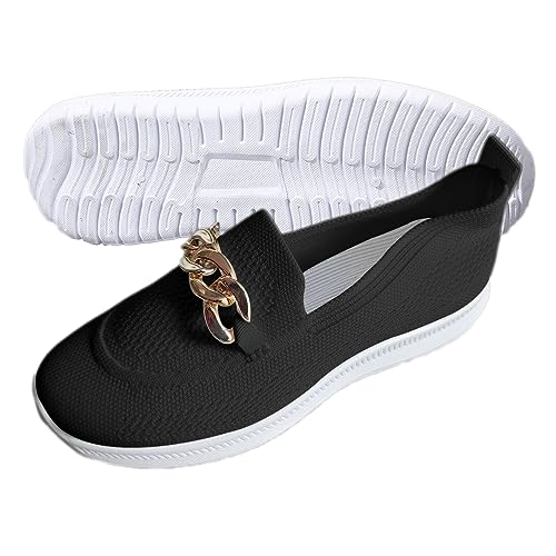 ticticlily Damen TurnschuheSneaker Memory Foam Slip On Walkingschuhe Leichte Laufschuhe D Schwarz 40 ticticlily Damen TurnschuheSneaker Memory Foam Slip On Walkingschuhe Leichte Laufschuhe D Schwarz 40 von ticticlily