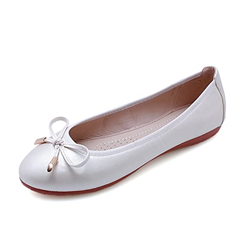 ticticlily Flache Schuhe Damen Klassische Arbeitsschuhe Halbschuhe Slippers Erbsenschuhe A Beige 39 EU ticticlily Flache Schuhe Damen Klassische Arbeitsschuhe Halbschuhe Slippers Erbsenschuhe A Beige 39 EU von ticticlily