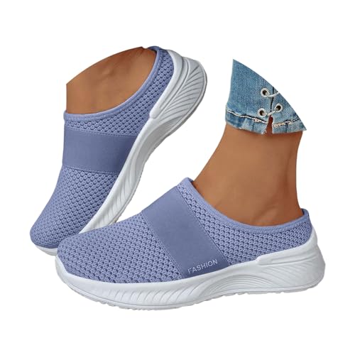 ticticlily Hausschuhe Damen Mesh Atmungsaktiv Bequeme Slip On Outdoor Walkingschuhe A Blau 39 EU ticticlily Hausschuhe Damen Mesh Atmungsaktiv Bequeme Slip On Outdoor Walkingschuhe A Blau 39 EU von ticticlily