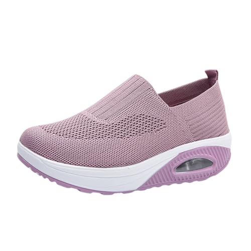 ticticlily Orthopädische Schuhe Damen Sommer Sneaker Mesh Turnschuhe Mit Luftkissen Bequeme Slip on Walkingschuhe Sportschuhe A Rosa 40 EU ticticlily Orthopädische Schuhe Damen Sommer Sneaker Mesh Turnschuhe Mit Luftkissen Bequeme Slip on Walkingschuhe Sportschuhe A Rosa 40 EU von ticticlily