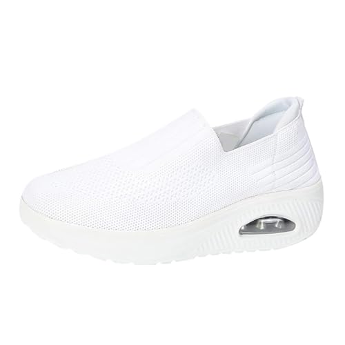 ticticlily Orthopädische Schuhe Damen Sommer Sneaker Mesh Turnschuhe Mit Luftkissen Bequeme Slip on Walkingschuhe Sportschuhe A Weiß 39 EU ticticlily Orthopädische Schuhe Damen Sommer Sneaker Mesh Turnschuhe Mit Luftkissen Bequeme Slip on Walkingschuhe Sportschuhe A Weiß 39 EU von ticticlily
