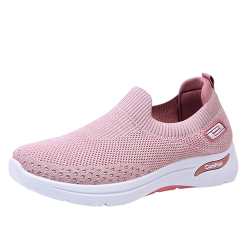 ticticlily Orthopädische Schuhe Damen Sommer Sneaker Walkingschuhe Atmungsaktive Bequeme Slip On Wanderschuhe A Rosa 39 EU ticticlily Orthopädische Schuhe Damen Sommer Sneaker Walkingschuhe Atmungsaktive Bequeme Slip On Wanderschuhe A Rosa 39 EU von ticticlily