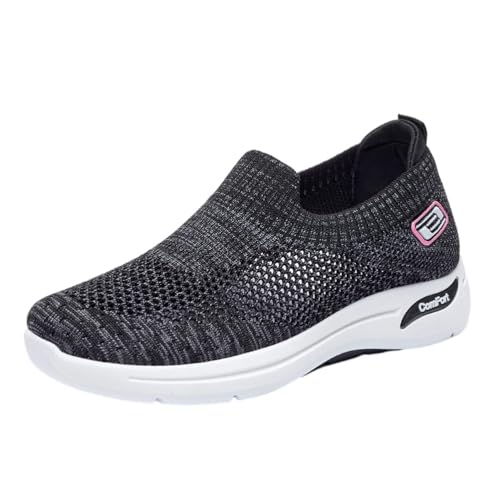 ticticlily Orthopädische Schuhe Damen Sommer Sneaker Walkingschuhe Atmungsaktive Bequeme Slip On Wanderschuhe B Schwarz 41 EU ticticlily Orthopädische Schuhe Damen Sommer Sneaker Walkingschuhe Atmungsaktive Bequeme Slip On Wanderschuhe B Schwarz 41 EU von ticticlily