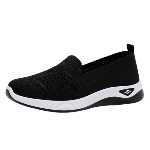 ticticlily Orthopädische Schuhe Damen Weite H Walkingschuhe Atmungsaktive Leicht Sommerschuhe Sneaker A Schwarz 36 EU ticticlily Orthopädische Schuhe Damen Weite H Walkingschuhe Atmungsaktive Leicht Sommerschuhe Sneaker A Schwarz 36 EU von ticticlily