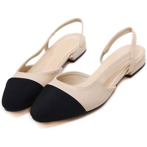 ticticlily Pumps Damen Slingback Sandaletten Blockabsatz Slingpumps Büroschuhe A2 Aprikose 36 EU ticticlily Pumps Damen Slingback Sandaletten Blockabsatz Slingpumps Büroschuhe A2 Aprikose 36 EU von ticticlily
