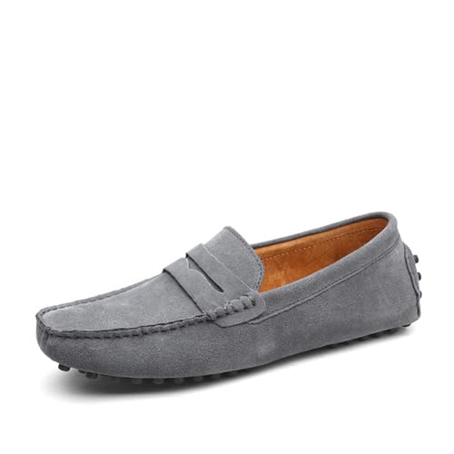 ticticlily Slipper Herren Elegant Schnalle Halbschuhe Komfort Wildleder Fahrschuhe Stilvoll Mokassin Slippers Hausschuhe Pantoffeln A Grau 40 EU ticticlily Slipper Herren Elegant Schnalle Halbschuhe Komfort Wildleder Fahrschuhe Stilvoll Mokassin Slippers Hausschuhe Pantoffeln A Grau 40 EU von ticticlily