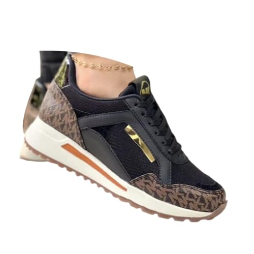 ticticlily Sneaker Damen Keilabsatz Sportschuhe Mode Laufschuhe Atmungsaktiv Leichte Plateau Turnschuhe Freizeitschuhe Casual Schuhe für Alltagskleidung A Kaffee 43 EU ticticlily Sneaker Damen Keilabsatz Sportschuhe Mode Laufschuhe Atmungsaktiv Leichte Plateau Turnschuhe Freizeitschuhe Casual Schuhe für Alltagskleidung A Kaffee 43 EU von ticticlily
