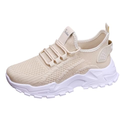 ticticlily Sneaker Damen Orthopädische Wanderschuhe Atmungsaktive Schnüre Turnschuhe Laufschuhe Straßenlaufschuhe Outdoor Fitness A Beige 39 EU ticticlily Sneaker Damen Orthopädische Wanderschuhe Atmungsaktive Schnüre Turnschuhe Laufschuhe Straßenlaufschuhe Outdoor Fitness A Beige 39 EU von ticticlily