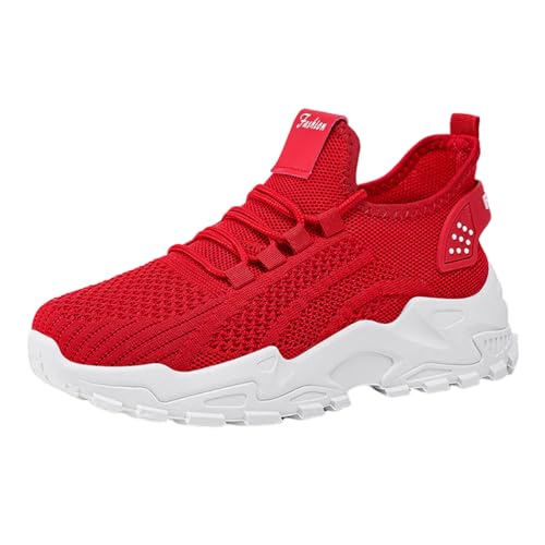 ticticlily Sneaker Damen Orthopädische Wanderschuhe Atmungsaktive Schnüre Turnschuhe Laufschuhe Straßenlaufschuhe Outdoor Fitness A Rot 40 EU ticticlily Sneaker Damen Orthopädische Wanderschuhe Atmungsaktive Schnüre Turnschuhe Laufschuhe Straßenlaufschuhe Outdoor Fitness A Rot 40 EU von ticticlily