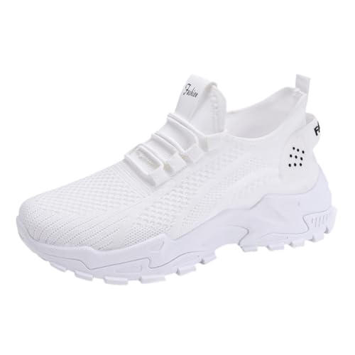 ticticlily Sneaker Damen Orthopädische Wanderschuhe Atmungsaktive Schnüre Turnschuhe Laufschuhe Straßenlaufschuhe Outdoor Fitness A Weiß 40 EU ticticlily Sneaker Damen Orthopädische Wanderschuhe Atmungsaktive Schnüre Turnschuhe Laufschuhe Straßenlaufschuhe Outdoor Fitness A Weiß 40 EU von ticticlily