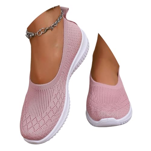 ticticlily Sneaker Damen Slip On Walking Schuhe Leichte Atmungsaktiv Sportschuhe Turnschuhe Bequem Sommerschuhe A Rosa 38 EU ticticlily Sneaker Damen Slip On Walking Schuhe Leichte Atmungsaktiv Sportschuhe Turnschuhe Bequem Sommerschuhe A Rosa 38 EU von ticticlily