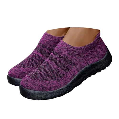 ticticlily Turnschuhe Damen Slip on Sneakers Leichte Atmungsaktive Sportschuhe Sommerschuhe A Violett 46 EU ticticlily Turnschuhe Damen Slip on Sneakers Leichte Atmungsaktive Sportschuhe Sommerschuhe A Violett 46 EU von ticticlily