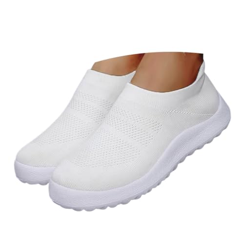 ticticlily Turnschuhe Damen Slip on Sneakers Leichte Atmungsaktive Sportschuhe Sommerschuhe A Weiß 46 EU ticticlily Turnschuhe Damen Slip on Sneakers Leichte Atmungsaktive Sportschuhe Sommerschuhe A Weiß 46 EU von ticticlily