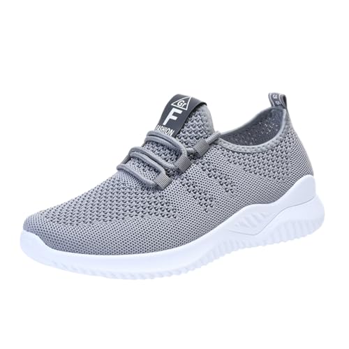 ticticlily Turnschuhe Damen Sneaker Stricken Atmungsaktiv Leichtgewichts Schnüre Sportschuhe Laufschuhe Outdoor Fitness A Grau 41 EU ticticlily Turnschuhe Damen Sneaker Stricken Atmungsaktiv Leichtgewichts Schnüre Sportschuhe Laufschuhe Outdoor Fitness A Grau 41 EU von ticticlily