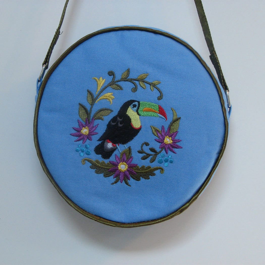 Tukan Und Blumen Geldbörse Tukan Und Blumen Geldbörse von tidepool01