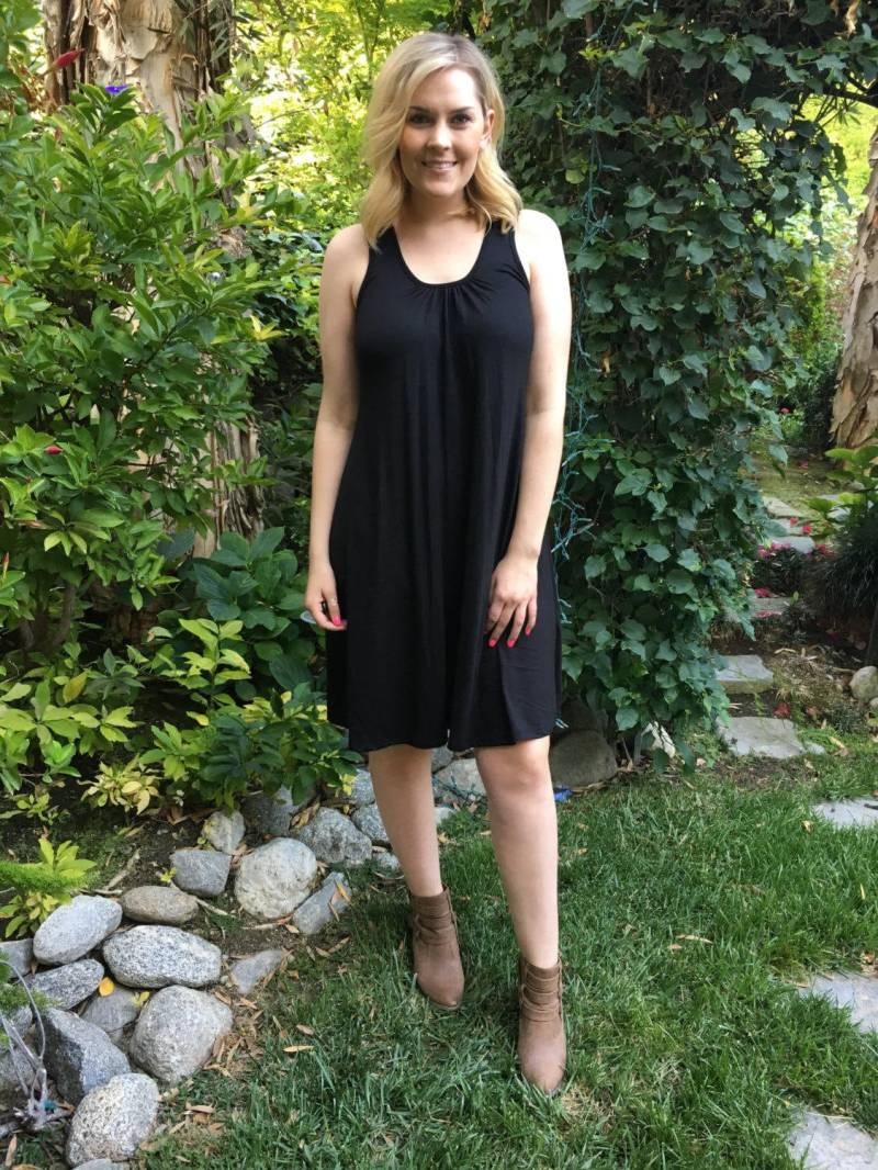 Kleid in Übergröße, Schwarzes Kleid, Kleidung Sommerkleider, Hippie Boho Mit Spitzerücken, Kleider Xl 2X von tiedyebypureintent