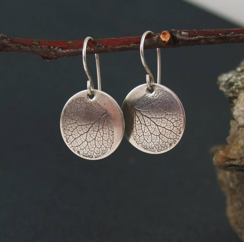 Silber Hortensien Ohrringe, Gepresster Und Konservierter Naturschmuck, Versandfertig Silber Hortensien Ohrringe, Gepresster Und Konservierter Naturschmuck, Versandfertig von tigerlillyshop