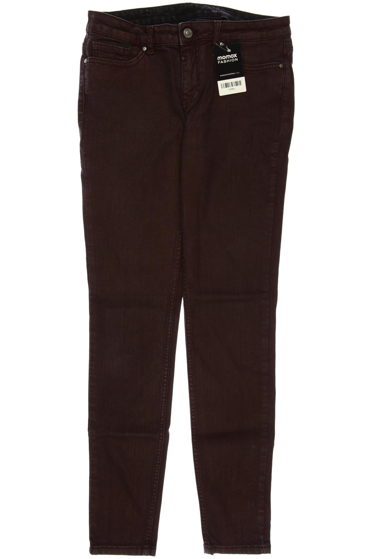 tigha Damen Jeans, bordeaux von tigha