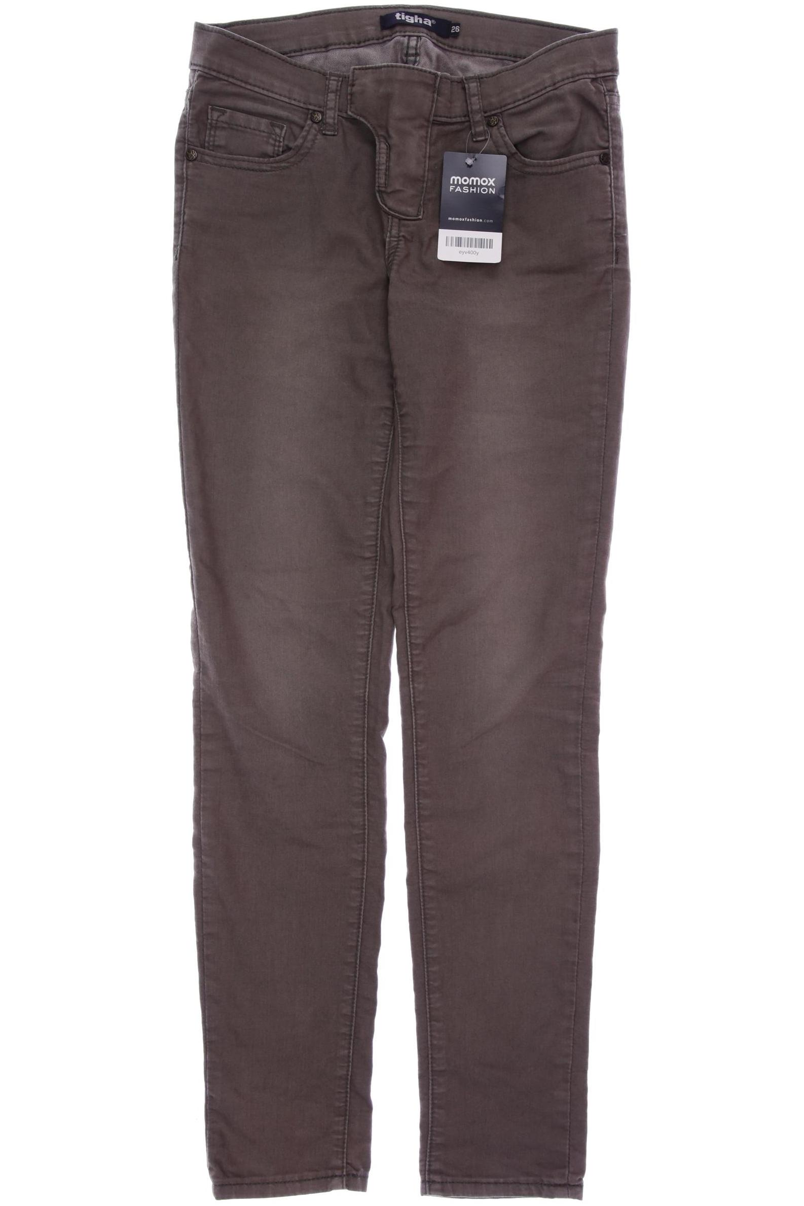 tigha Damen Jeans, braun von tigha