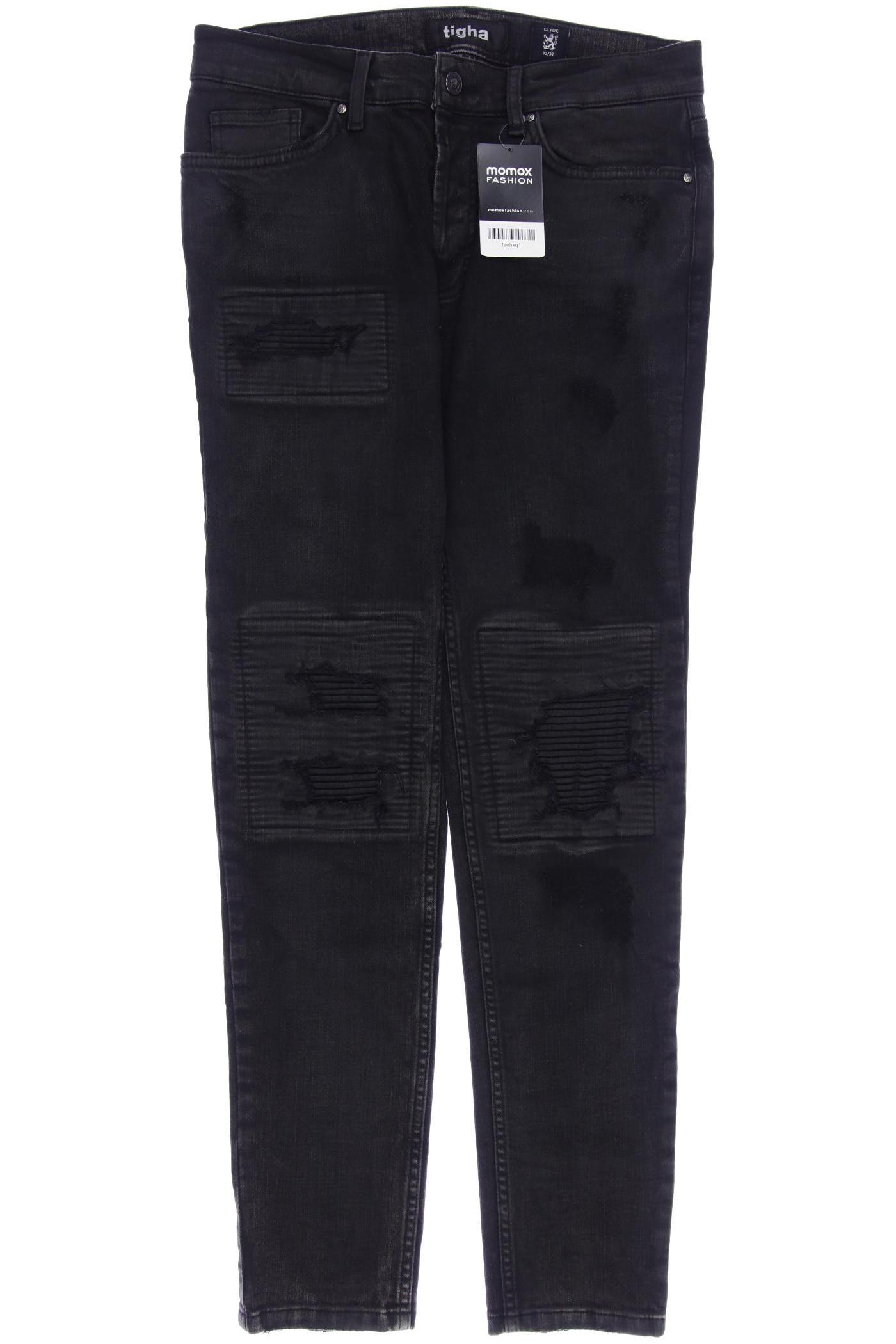 tigha Herren Jeans, grau von tigha