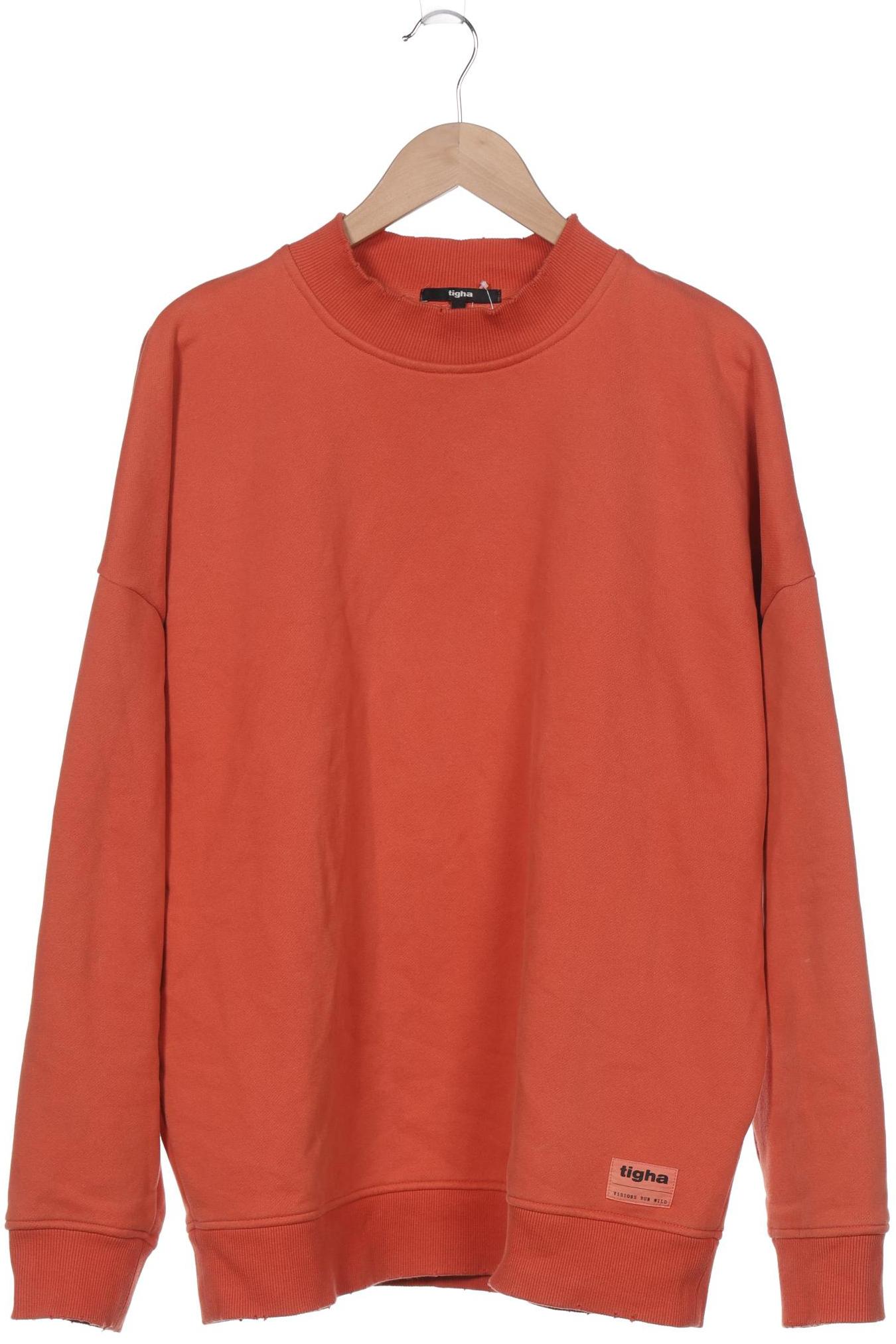 tigha Herren Sweatshirt, orange von tigha