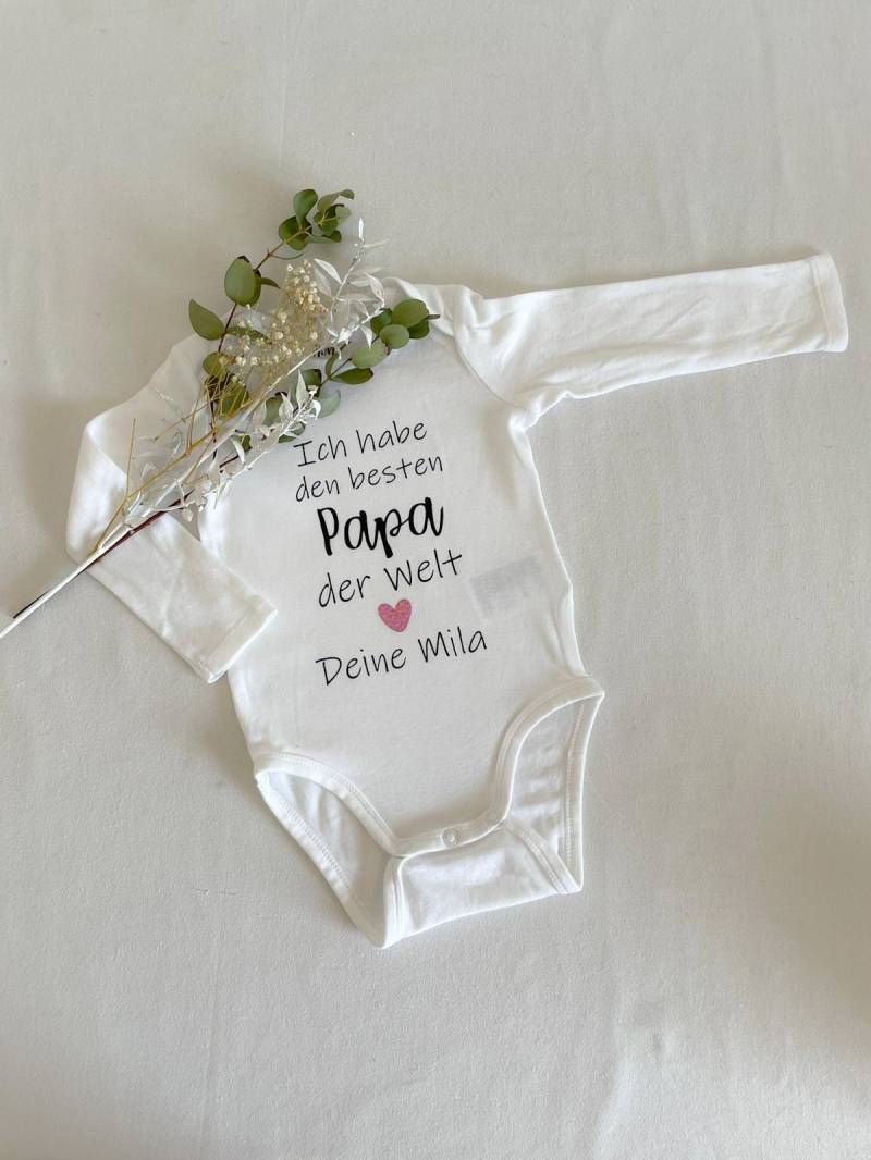 Babybody Personalisiert Vatertagsgeschenk/Weihnachtsgeschenk Geburtstagsgeschenk von tilmamanufaktur