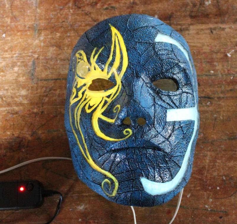 Hollywood Undead Johnny 3 Tears J3T Maske Mit Lichtern von timclark27