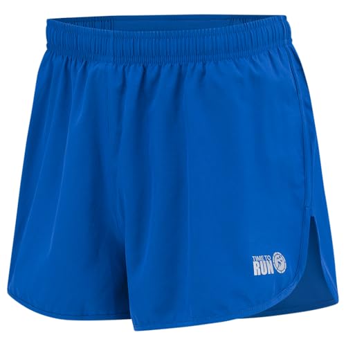 Herren Laufshorts - Leichtes Pace Spirit Workout/Fitnessstudio/Sportliche Shorts mit Innenfutter und Reißverschlusstasche Telefon Hinten XL Barents von time to run