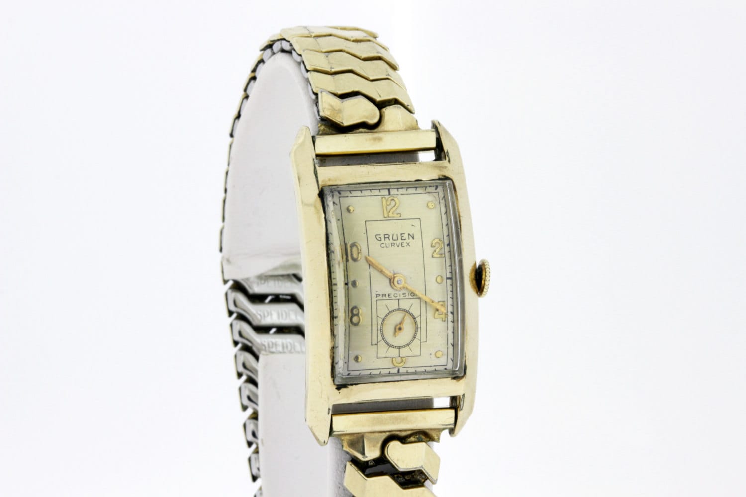 10K Gold Filled Gruen Curvex Präzision Armbanduhr 10K Gold Filled Gruen Curvex Präzision Armbanduhr von timekeepersinclayton