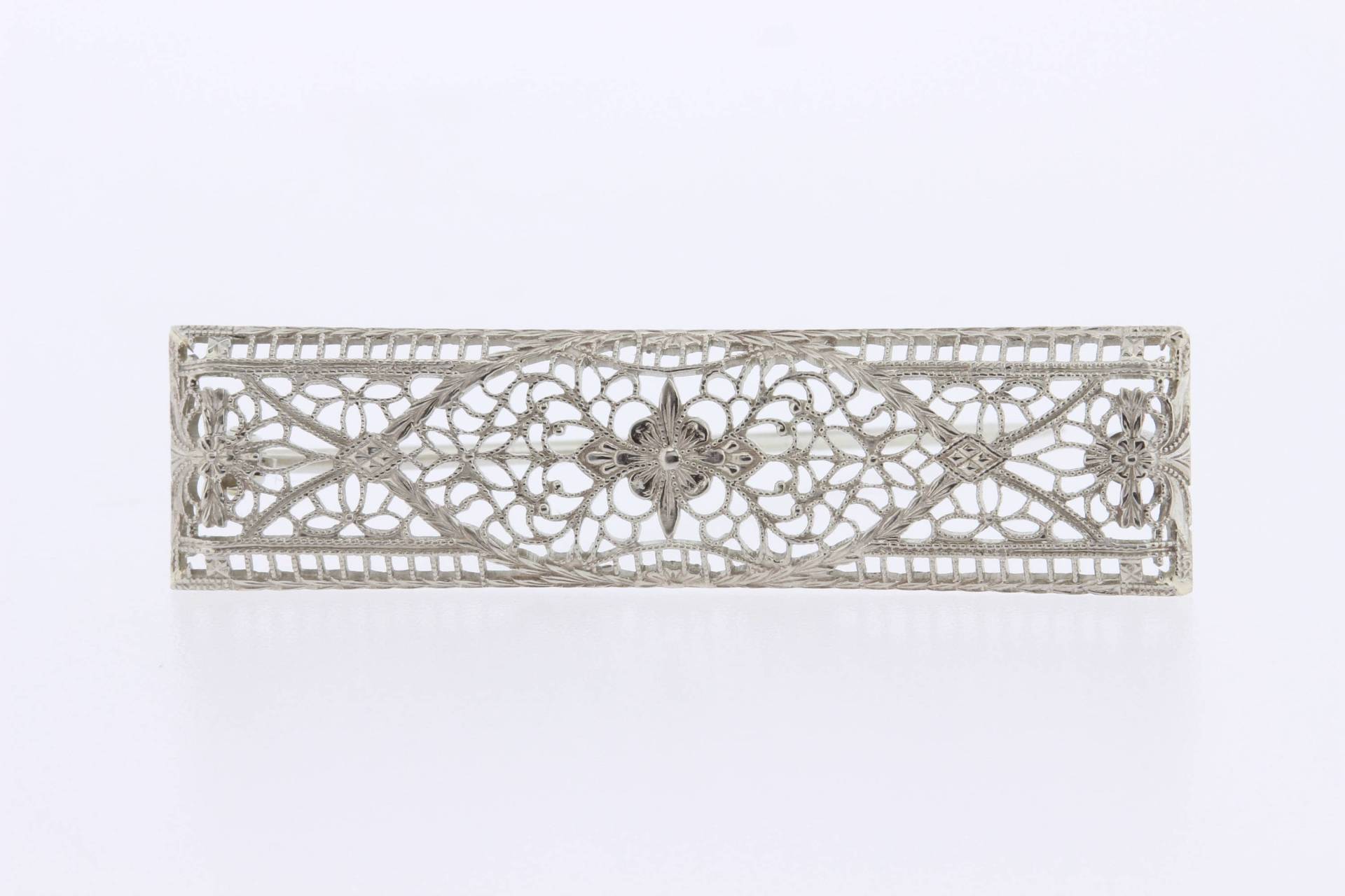 1920Er Jahre 10K Blumen Filigranbrosche von timekeepersinclayton