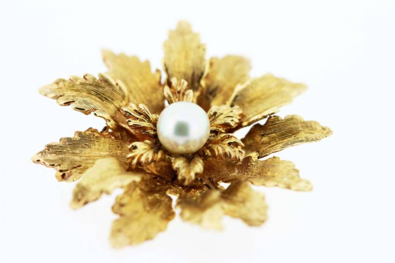 Brosche Mit Perle-Center von timekeepersinclayton