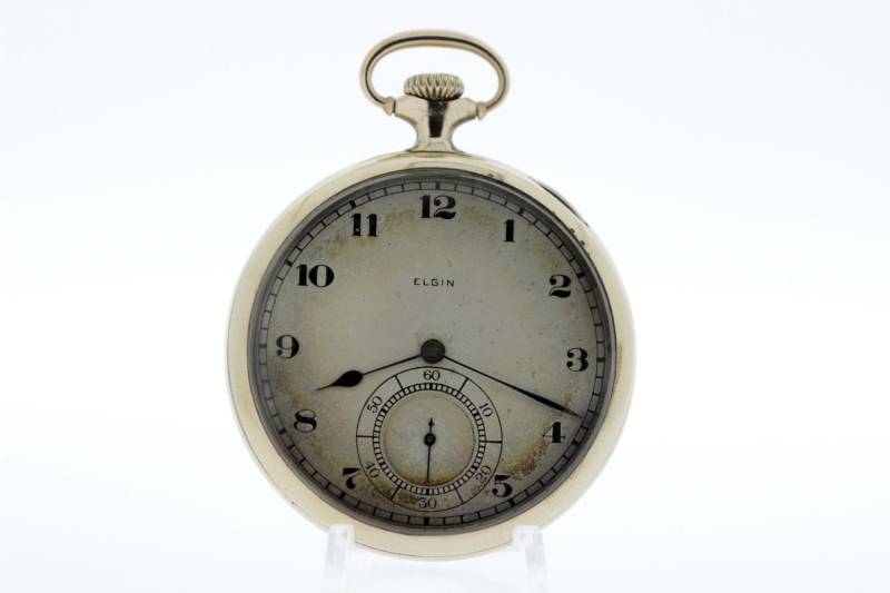 Elgin Taschenuhr Mit Goldfüllung von timekeepersinclayton