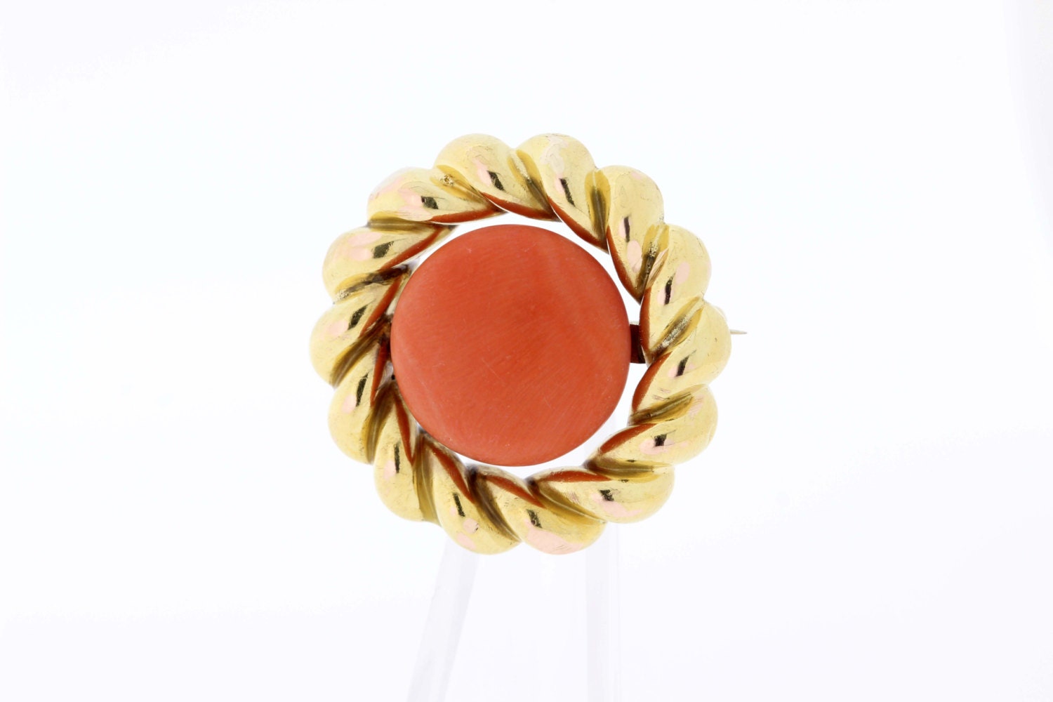 Gold Koralle Pin von timekeepersinclayton