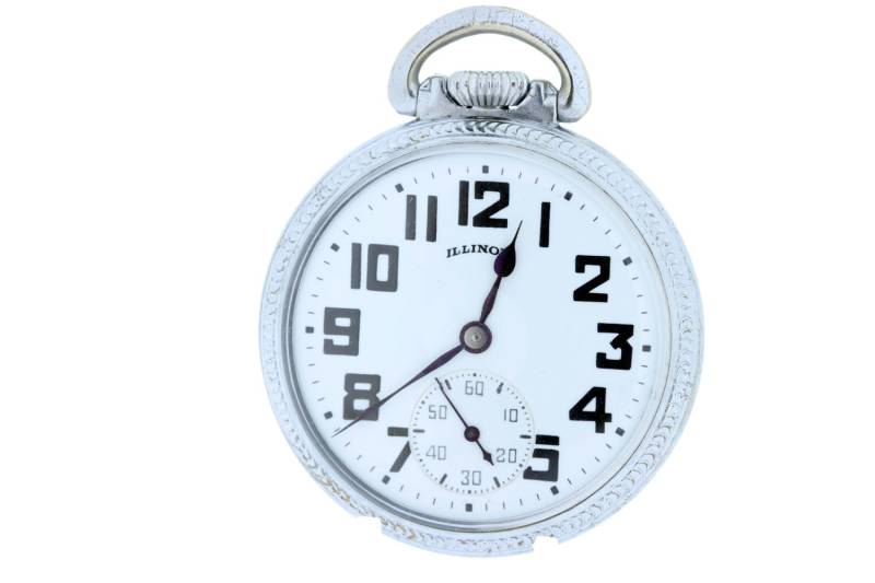 Illinois Bunn Railroad Special 60 Stunden Taschenuhr von timekeepersinclayton