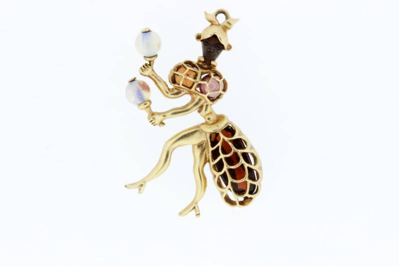 Maraca-Dancer-Charme Mit Edelsteinen von timekeepersinclayton