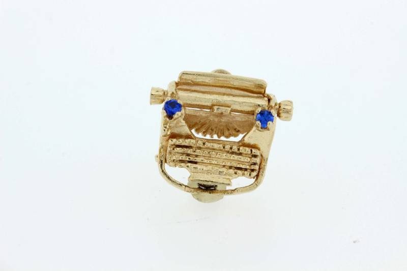 Miniatur-Schreibmaschinen-Charm von timekeepersinclayton
