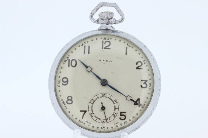 Syra Taschenuhr Swiss Made Uhr Weizen Graviert Motiv von timekeepersinclayton