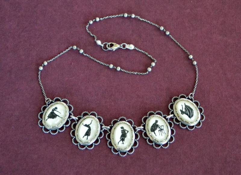 Great Dancers Halskette - Sonderedition Silhouette Schmuck Great Dancers Halskette - Sonderedition Silhouette Schmuck von tinatarnoff