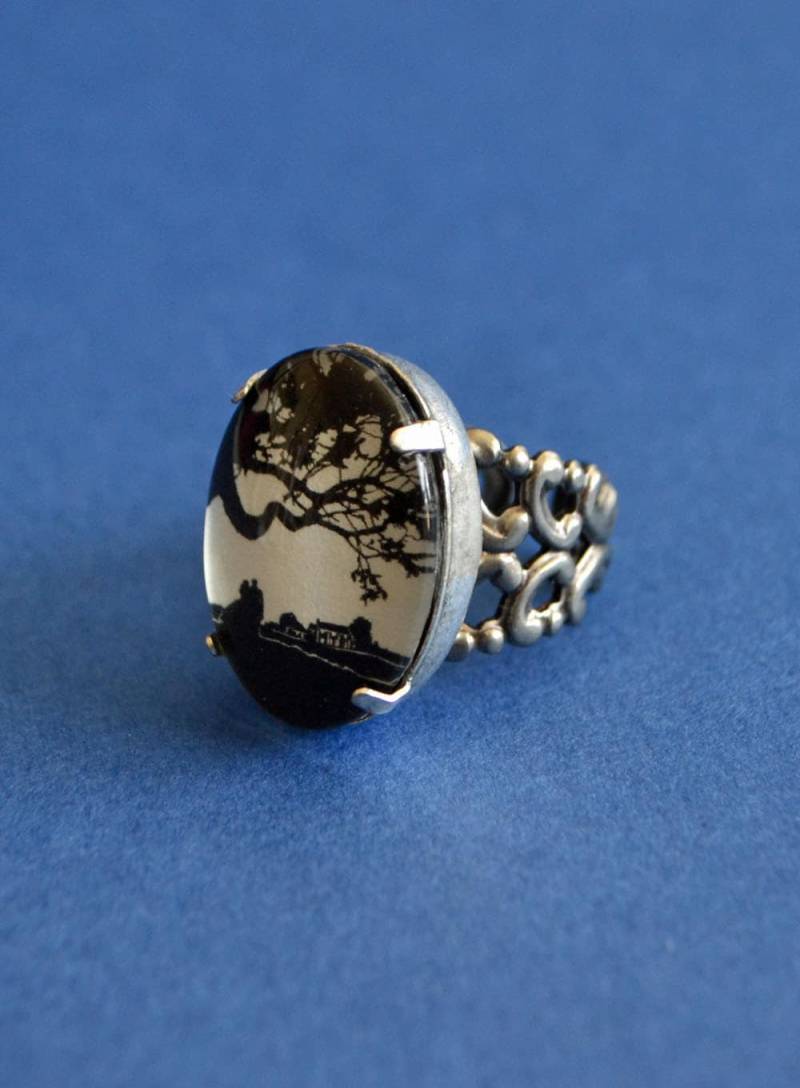 Vom Wind Vergangen Ring - Silhouette Schmuck Vom Wind Vergangen Ring - Silhouette Schmuck von tinatarnoff