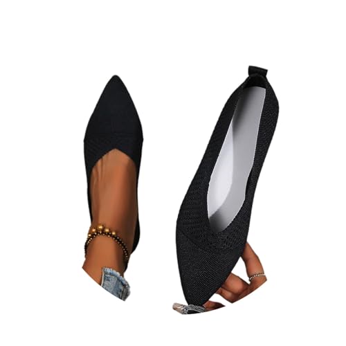 Damen Ballerina Flache Schuhe Sommer Walking Flats Zehenpartie Sandalen Freizeitschuhe Stricken Sneaker Slip On Schuhe Brautschuhe Elegant Sportlich Flat Shoes Damen Ballerina Flache Schuhe Sommer Walking Flats Zehenpartie Sandalen Freizeitschuhe Stricken Sneaker Slip On Schuhe Brautschuhe Elegant Sportlich Flat Shoes von tinbarry