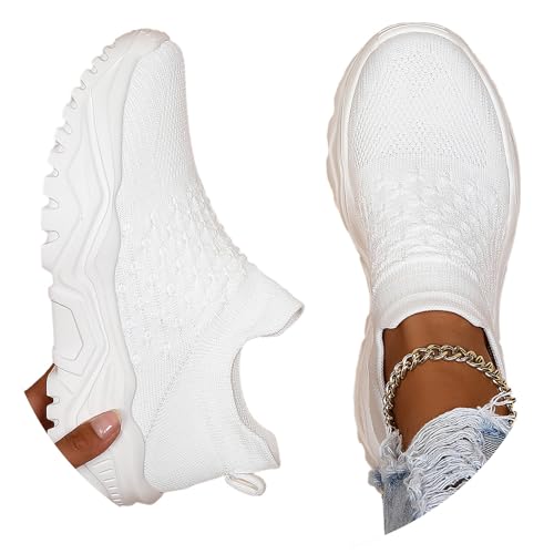 tinbarry Damen Turnschuhe Mesh Laufschuhe Sportschuhe Sneaker Atmungsaktiv Turnschuhe Running Tennis Schuhe Outdoor Walkingschuhe Freizeitschuhe von tinbarry