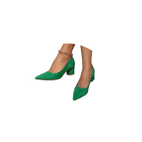 Damen Pumps Klassische Absatzschuhe High Heels Party Pumps Hohe Schuhe Spitz Slip-on Blockabsatz Arbeitsschuhe Geschlossen Damen Pumps Klassische Absatzschuhe High Heels Party Pumps Hohe Schuhe Spitz Slip-on Blockabsatz Arbeitsschuhe Geschlossen von tinetill