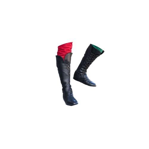 Stiefel Herren Mittelalter Stiefeletten Vintage Lederstiefel Mittelhohe-Stiefel Western Cowboy Stiefeletten Biker Freizeitschuhe Boots Stiefel Herren Mittelalter Stiefeletten Vintage Lederstiefel Mittelhohe-Stiefel Western Cowboy Stiefeletten Biker Freizeitschuhe Boots von tinetill