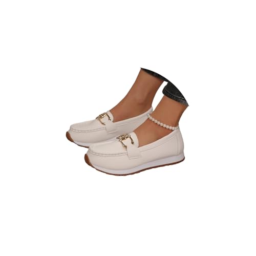 tinetill Damen Loafer Mokassins Orthopädische Schuhe Lederschuhe Segelschuhe Bootsschuhe Freizeit Schuhe Halbschuhe tinetill Damen Loafer Mokassins Orthopädische Schuhe Lederschuhe Segelschuhe Bootsschuhe Freizeit Schuhe Halbschuhe von tinetill