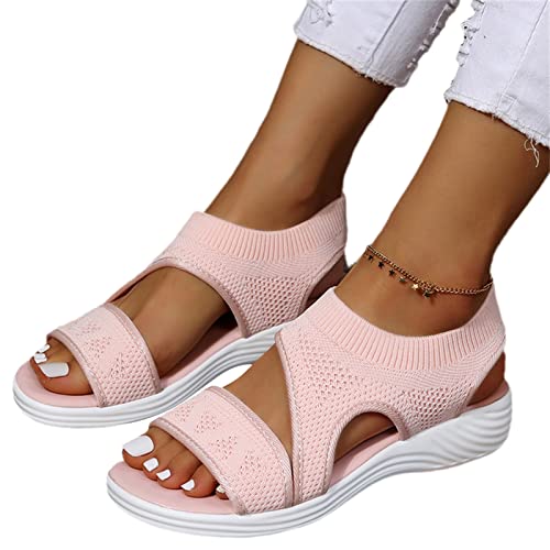 tinetill Sandalen Damen Elegant Sommerschuhe Fischmund Offene Zeh Sandaletten Frauen Freizeitschuhe Schuhe von tinetill